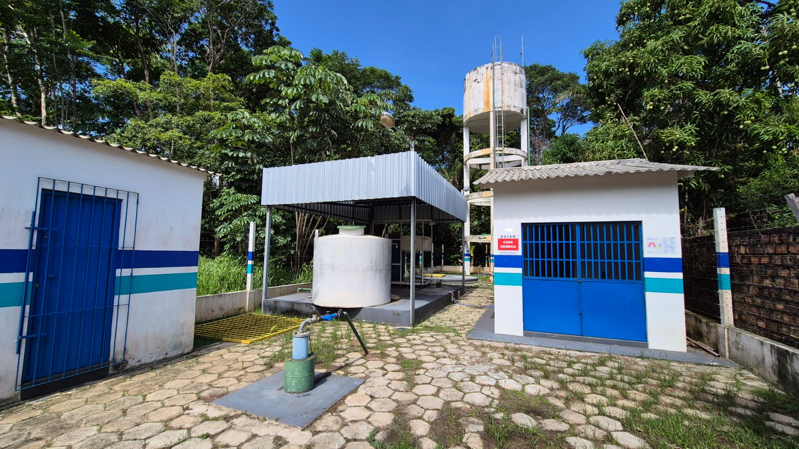 Águas de São Francisco realiza limpeza e desinfecção de poços tubulares