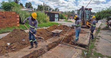 Mais de 15 bairros recebem obras do Trata Bem Barcarena; confira cronograma atualizado