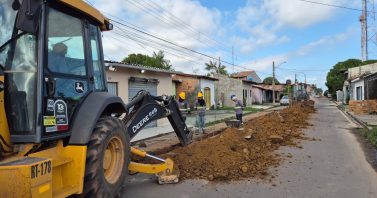 Obras de esgotamento sanitário chegam à Vila do Conde com mais de 8 mil metros de rede coletora