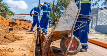 Obras do Trata Bem Barcarena avançam no município