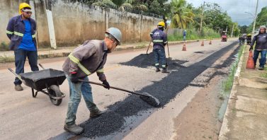 Águas de São Francisco intensifica recapeamento asfáltico e disponibiliza número exclusivo para registro de ocorrências em Barcarena